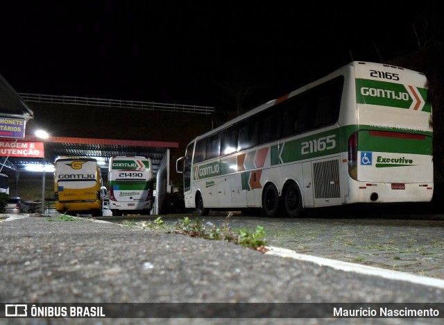 Empresa Gontijo de Transportes 21165 na cidade de João Monlevade, Minas Gerais, Brasil, por Maurício Nascimento. Número da foto: #11592004.