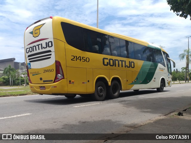Empresa Gontijo de Transportes 21450 na cidade de Ipatinga, Minas Gerais, Brasil, por Celso ROTA381. Número da foto: #11589439.