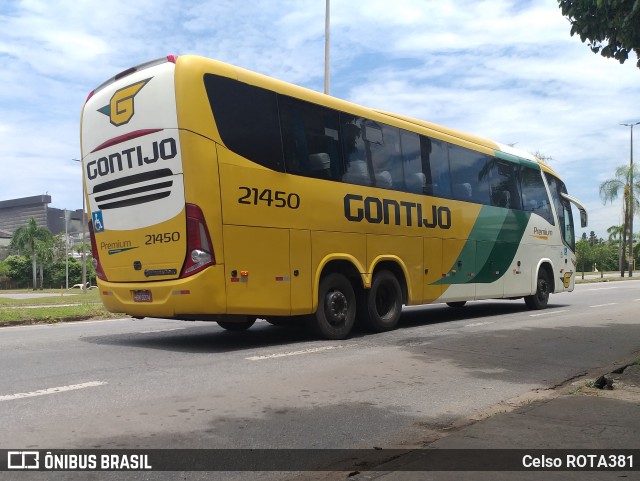 Empresa Gontijo de Transportes 21450 na cidade de Ipatinga, Minas Gerais, Brasil, por Celso ROTA381. ID da foto: 11589439.