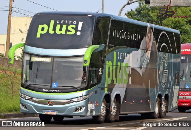 Viação Garcia 88207 na cidade de Campinas, São Paulo, Brasil, por Sérgio de Sousa Elias. ID da foto: 11591570.