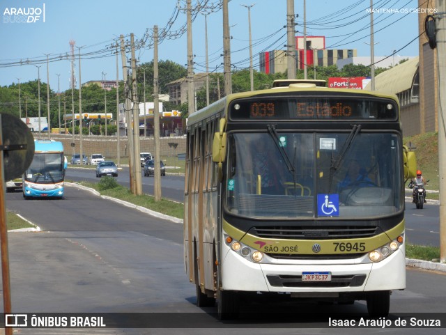 Expresso São José 76945 na cidade de Taguatinga, Distrito Federal, Brasil, por Isaac Araújo de Souza. Número da foto: #11591439.