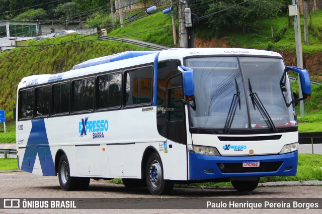 Expresso Barra Turismo 1200 na cidade de Barra do Piraí, Rio de Janeiro, Brasil, por Paulo Henrique Pereira Borges. Número da foto: #11591831.