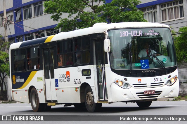 Viação Cidade do Aço 5015 na cidade de Volta Redonda, Rio de Janeiro, Brasil, por Paulo Henrique Pereira Borges. Número da foto: #11591810.