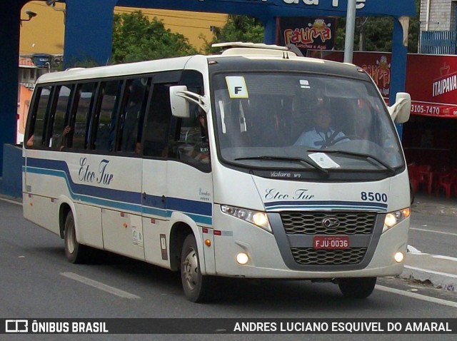 ETCO Tur 8500 na cidade de Aparecida, São Paulo, Brasil, por ANDRES LUCIANO ESQUIVEL DO AMARAL. Número da foto: #11637294.