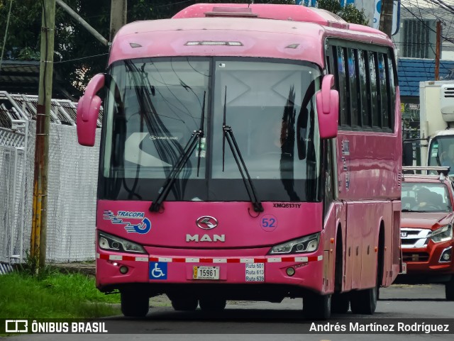 TRACOPA - Transportes Costarricenses Panameños 52 na cidade de La Uruca, San José, San José, Costa Rica, por Andrés Martínez Rodríguez. Número da foto: #11638727.
