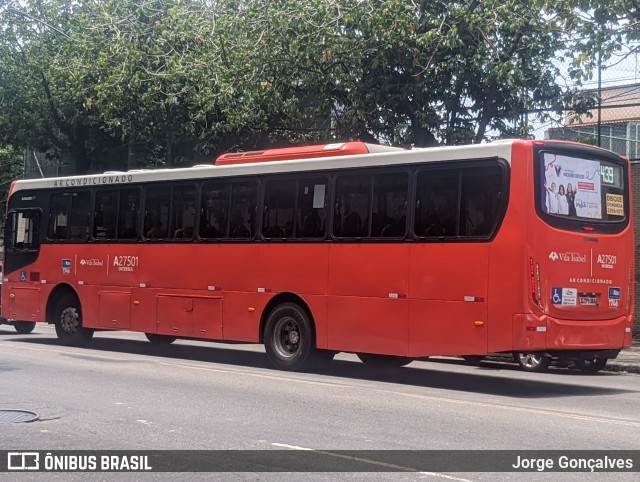 Transportes Vila Isabel A27501 na cidade de Rio de Janeiro, Rio de Janeiro, Brasil, por Jorge Gonçalves. Número da foto: #11637947.