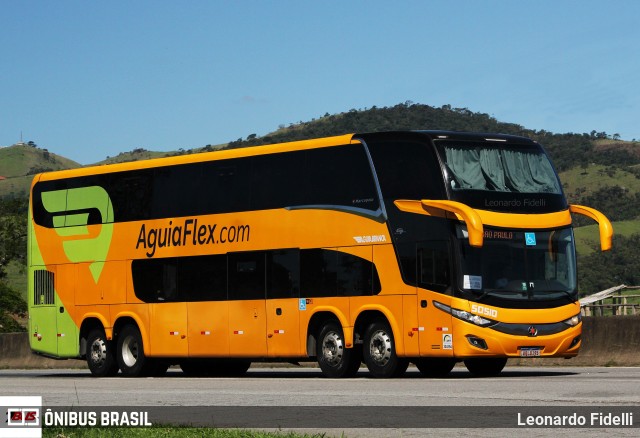 Viação Águia Branca 50510 na cidade de Roseira, São Paulo, Brasil, por Leonardo Fidelli. Número da foto: #11639106.