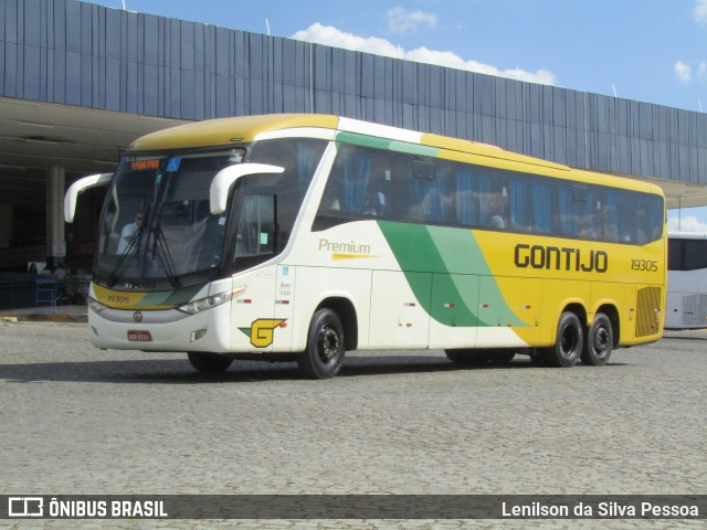 Empresa Gontijo de Transportes 19305 na cidade de Caruaru, Pernambuco, Brasil, por Lenilson da Silva Pessoa. ID da foto: 11639197.