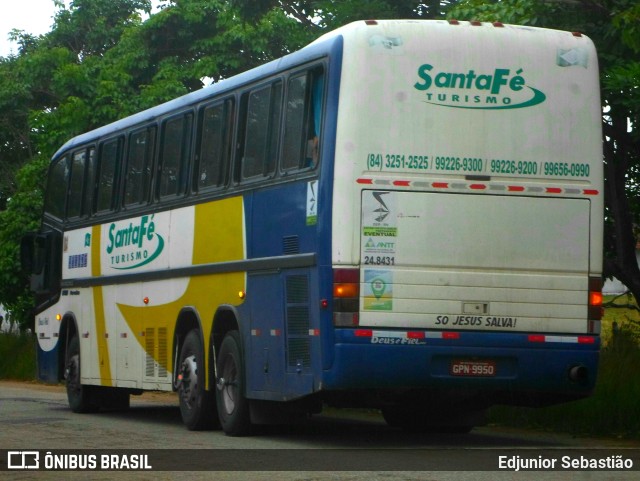 Santa Fé Turismo 9950 na cidade de Paudalho, Pernambuco, Brasil, por Edjunior Sebastião. Número da foto: #11639442.