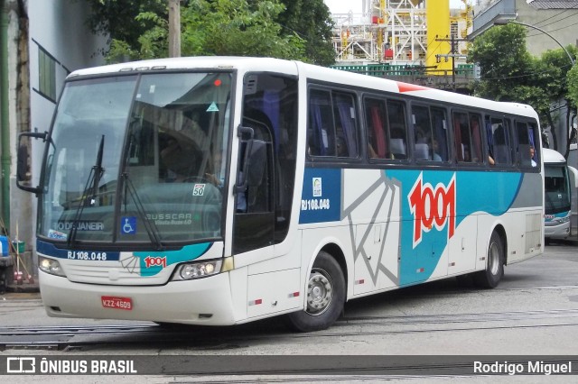 Auto Viação 1001 RJ 108.048 na cidade de Rio de Janeiro, Rio de Janeiro, Brasil, por Rodrigo Miguel. Número da foto: #11637897.