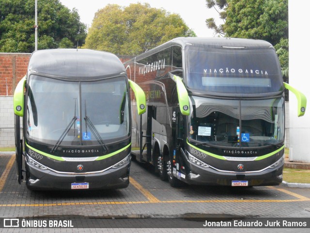 Viação Garcia 82309 na cidade de Maringá, Paraná, Brasil, por Jonatan Eduardo Jurk Ramos. ID da foto: 11637551.