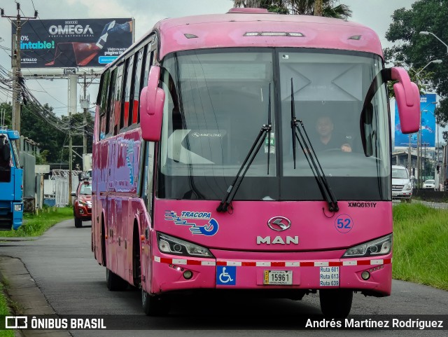 TRACOPA - Transportes Costarricenses Panameños 52 na cidade de La Uruca, San José, San José, Costa Rica, por Andrés Martínez Rodríguez. ID da foto: 11638738.