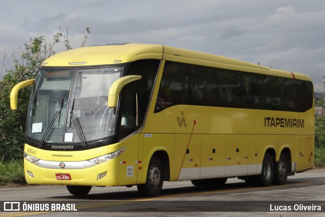 Viação Itapemirim 60041 na cidade de João Monlevade, Minas Gerais, Brasil, por Lucas Oliveira. ID da foto: 11638084.