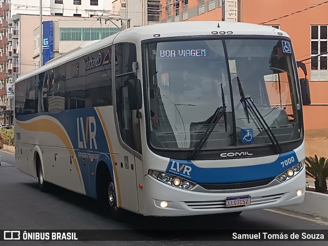 LVR Serviços e Transporte 7000 na cidade de Ponte Nova, Minas Gerais, Brasil, por Samuel Tomás de Souza. ID da foto: 11639969.