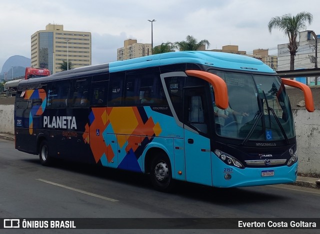 Planeta Transportes Rodoviários 2157 na cidade de Cariacica, Espírito Santo, Brasil, por Everton Costa Goltara. Número da foto: #11640347.