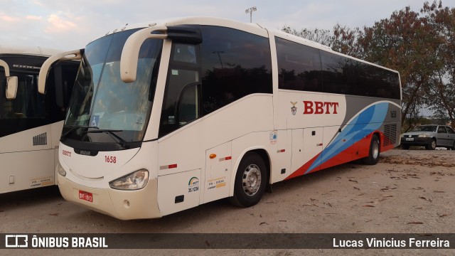 BBTT - Benfica Barueri Transporte e Turismo 1658 na cidade de Sorocaba, São Paulo, Brasil, por Lucas Vinicius Ferreira. ID da foto: 11640532.