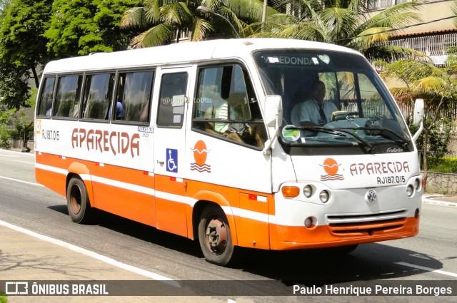 VINSAL - Viação Nossa Senhora Aparecida RJ 187.015 na cidade de Volta Redonda, Rio de Janeiro, Brasil, por Paulo Henrique Pereira Borges. ID da foto: 11641834.