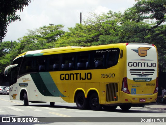 Empresa Gontijo de Transportes 19500 na cidade de Belo Horizonte, Minas Gerais, Brasil, por Douglas Yuri. Número da foto: #11640056.