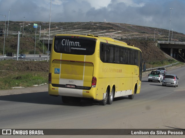 Viação Itapemirim 8813 na cidade de Caruaru, Pernambuco, Brasil, por Lenilson da Silva Pessoa. ID da foto: 11642012.