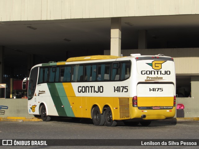 Empresa Gontijo de Transportes 14175 na cidade de Caruaru, Pernambuco, Brasil, por Lenilson da Silva Pessoa. ID da foto: 11641836.