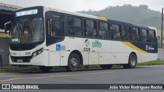 Viação Elite 2328 na cidade de Volta Redonda, Rio de Janeiro, Brasil, por João Victor Rodrigues Rocha. Número da foto: #11640217.