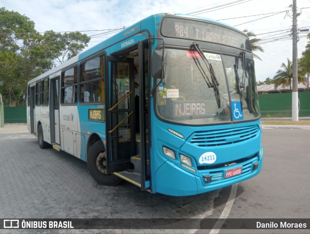 Serramar Transporte Coletivo 14211 na cidade de Serra, Espírito Santo, Brasil, por Danilo Moraes. Número da foto: #11640985.