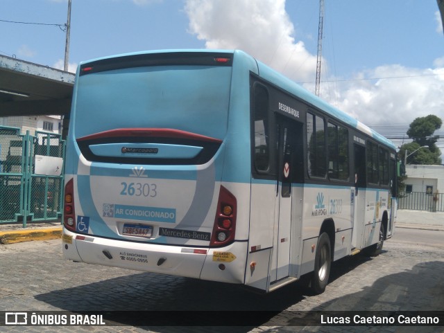 Maraponga Transportes 26303 na cidade de Fortaleza, Ceará, Brasil, por Lucas Caetano. Número da foto: #11639970.