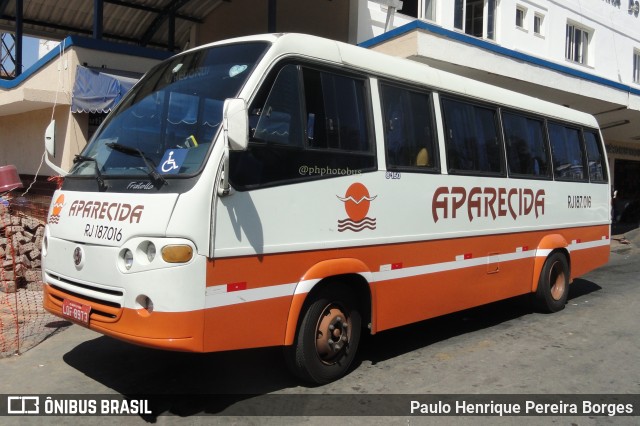 VINSAL - Viação Nossa Senhora Aparecida RJ 187.016 na cidade de Barra do Piraí, Rio de Janeiro, Brasil, por Paulo Henrique Pereira Borges. ID da foto: 11641863.