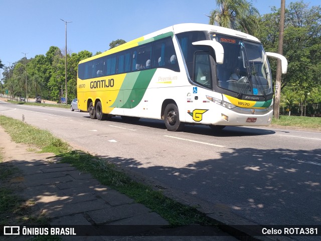 Empresa Gontijo de Transportes 18570 na cidade de Ipatinga, Minas Gerais, Brasil, por Celso ROTA381. Número da foto: #11641010.