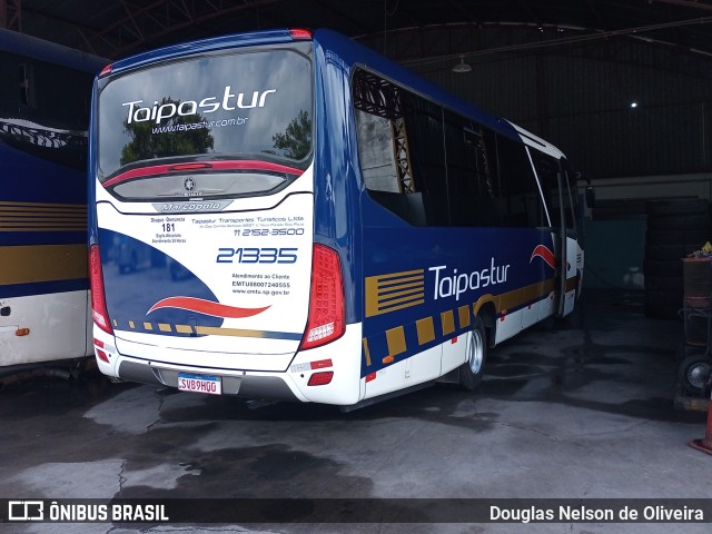 Taipastur Transportes Turísticos 21335 na cidade de São Paulo, São Paulo, Brasil, por Douglas Nelson de Oliveira. Número da foto: #11640220.