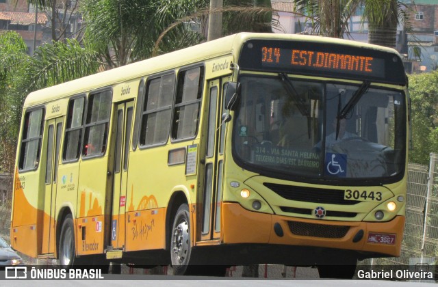 Independência > Trans Oeste Transportes 30443 na cidade de Belo Horizonte, Minas Gerais, Brasil, por Gabriel Oliveira. ID da foto: 11642231.