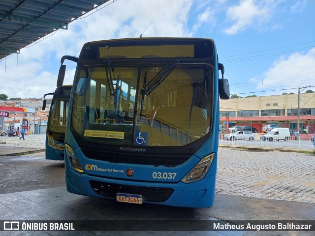 JTP Transportes - COM Bragança Paulista 03.037 na cidade de Bragança Paulista, São Paulo, Brasil, por Matheus Augusto Balthazar. Número da foto: #11640126.