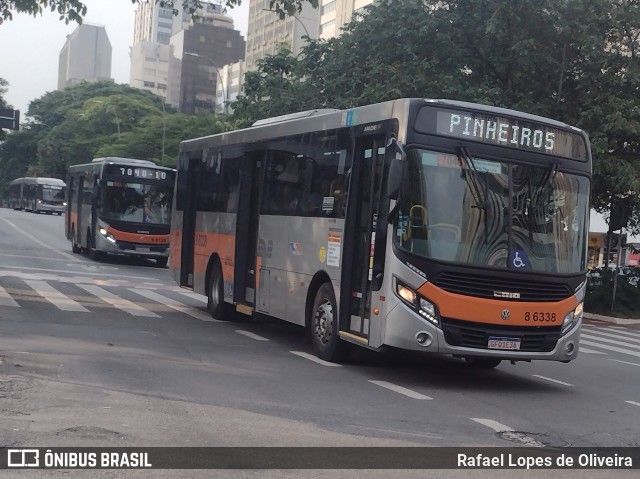 Alfa Rodobus > CooperAlfa 8 6338 na cidade de São Paulo, São Paulo, Brasil, por Rafael Lopes de Oliveira. Número da foto: #11640158.