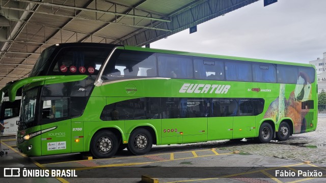 Eucatur - Empresa União Cascavel de Transportes e Turismo 5700 na cidade de Balneário Camboriú, Santa Catarina, Brasil, por Fábio Paixão. ID da foto: 11641056.