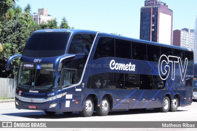 Viação Cometa 17302 na cidade de Curitiba, Paraná, Brasil, por Matheus Ribas. Número da foto: #11641700.