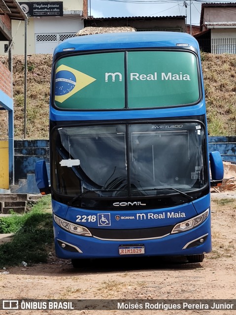 Real Maia 2218 na cidade de São Luís, Maranhão, Brasil, por Moisés Rodrigues Pereira Junior. Número da foto: #11644597.