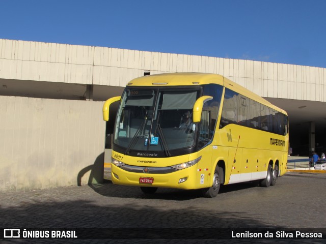 Viação Itapemirim 60017 na cidade de Caruaru, Pernambuco, Brasil, por Lenilson da Silva Pessoa. ID da foto: 11644003.