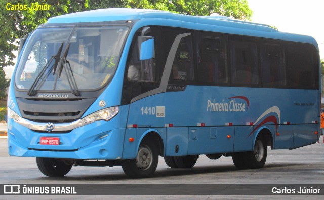 Primeira Classe Transportes 1410 na cidade de Goiânia, Goiás, Brasil, por Carlos Júnior. ID da foto: 11643111.