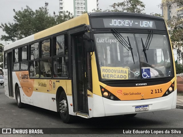 Empresa São Salvador 2 115 na cidade de Campos dos Goytacazes, Rio de Janeiro, Brasil, por Luiz Eduardo Lopes da Silva. ID da foto: 11644096.