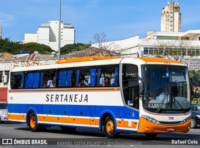 Viação Sertaneja 700 na cidade de Belo Horizonte, Minas Gerais, Brasil, por Rafael Cota. ID da foto: 11642900.