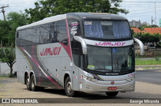 Viação Jam Joy 7711 na cidade de Teresina, Piauí, Brasil, por George Miranda. Número da foto: #11643607.