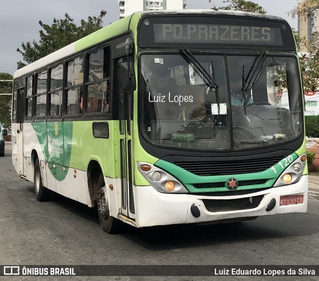 Auto Viação São João 1 120 na cidade de Campos dos Goytacazes, Rio de Janeiro, Brasil, por Luiz Eduardo Lopes da Silva. ID da foto: 11642453.