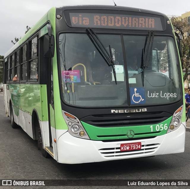 Auto Viação São João 1 056 na cidade de Campos dos Goytacazes, Rio de Janeiro, Brasil, por Luiz Eduardo Lopes da Silva. ID da foto: 11642458.