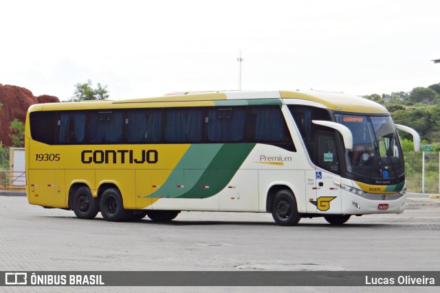 Empresa Gontijo de Transportes 19305 na cidade de Guarapari, Espírito Santo, Brasil, por Lucas Oliveira. Número da foto: #11643348.