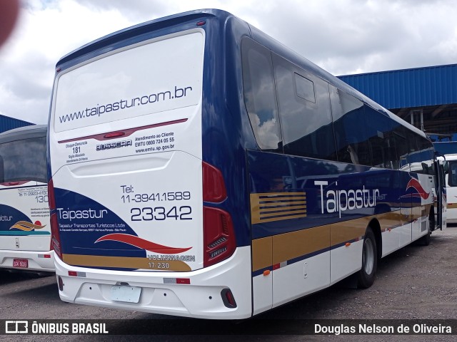 Taipastur Transportes Turísticos 23342 na cidade de Várzea Paulista, São Paulo, Brasil, por Douglas Nelson de Oliveira. Número da foto: #11644499.