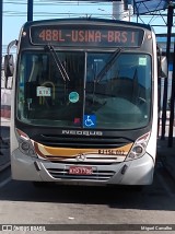 Transportes Fabio's RJ 154.002 na cidade de Duque de Caxias, Rio de Janeiro, Brasil, por Miguel Carvalho. ID da foto: :id.