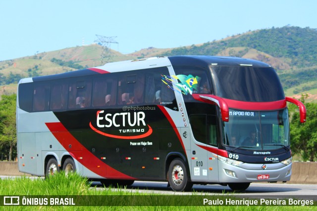 Esctur Turismo 010 na cidade de Roseira, São Paulo, Brasil, por Paulo Henrique Pereira Borges. ID da foto: 11646340.