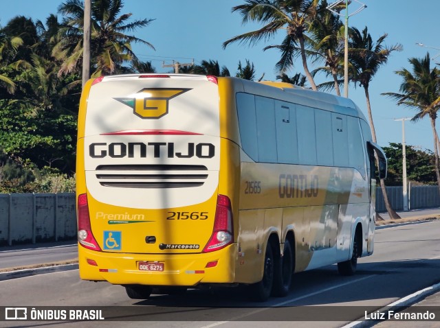 Empresa Gontijo de Transportes 21565 na cidade de Maceió, Alagoas, Brasil, por Luiz Fernando. Número da foto: #11645526.