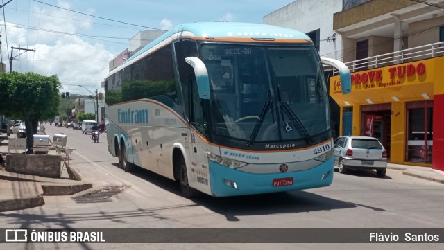 Emtram 4910 na cidade de Barra da Estiva, Bahia, Brasil, por Flávio  Santos. ID da foto: 11646743.