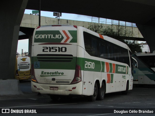 Empresa Gontijo de Transportes 21510 na cidade de Belo Horizonte, Minas Gerais, Brasil, por Douglas Célio Brandao. ID da foto: 11646820.